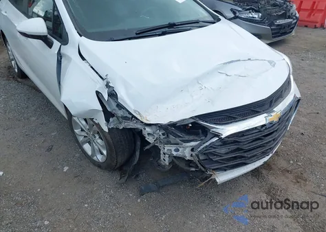 2019 Chevrolet Cruze Ls из США, поврежденный, VIN 3G1BC6SM7KS586526